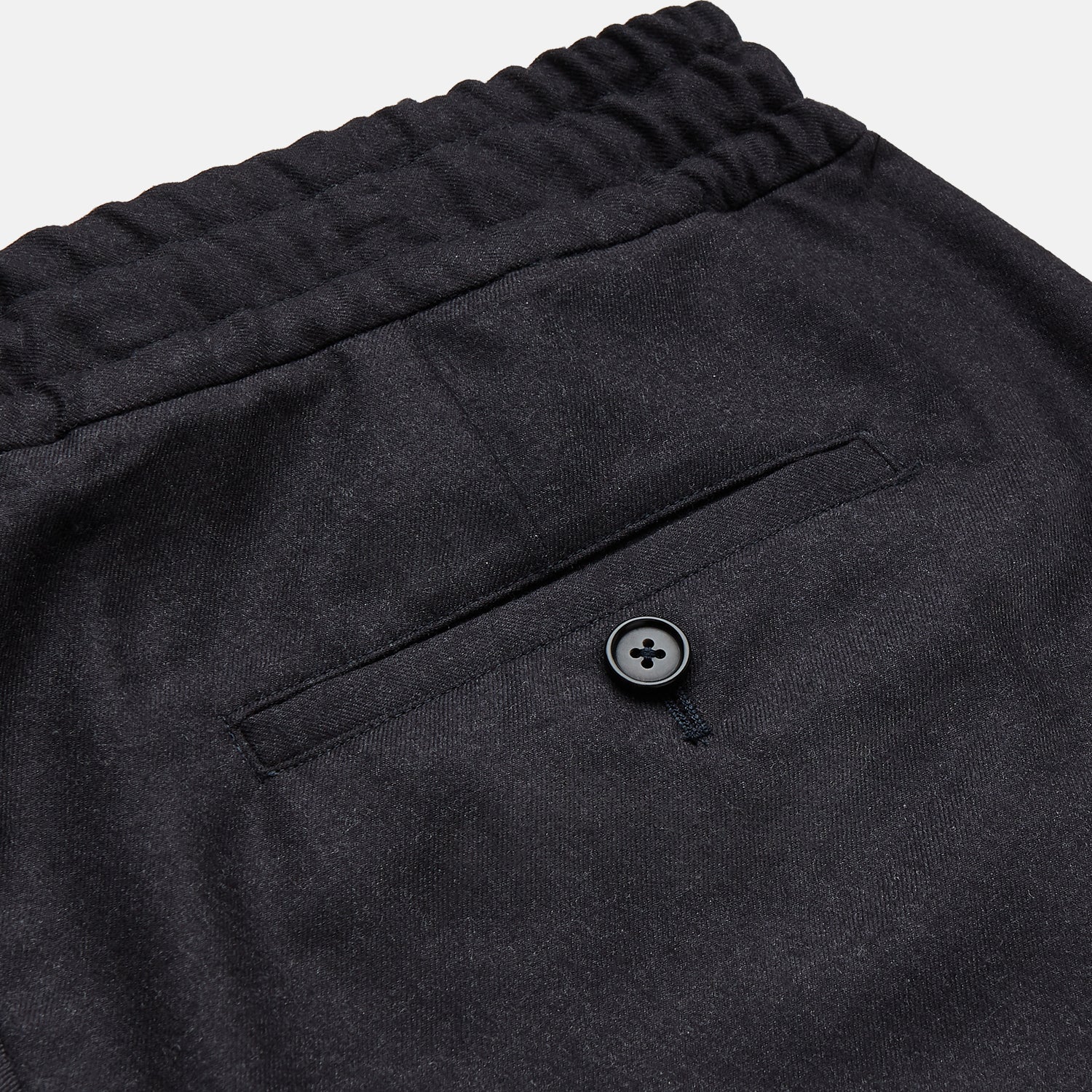 View 3 of product Charcoal Tailored Drawstring Trousers
