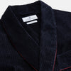 View 3 of product Navy Linen & Cotton Cord Gown