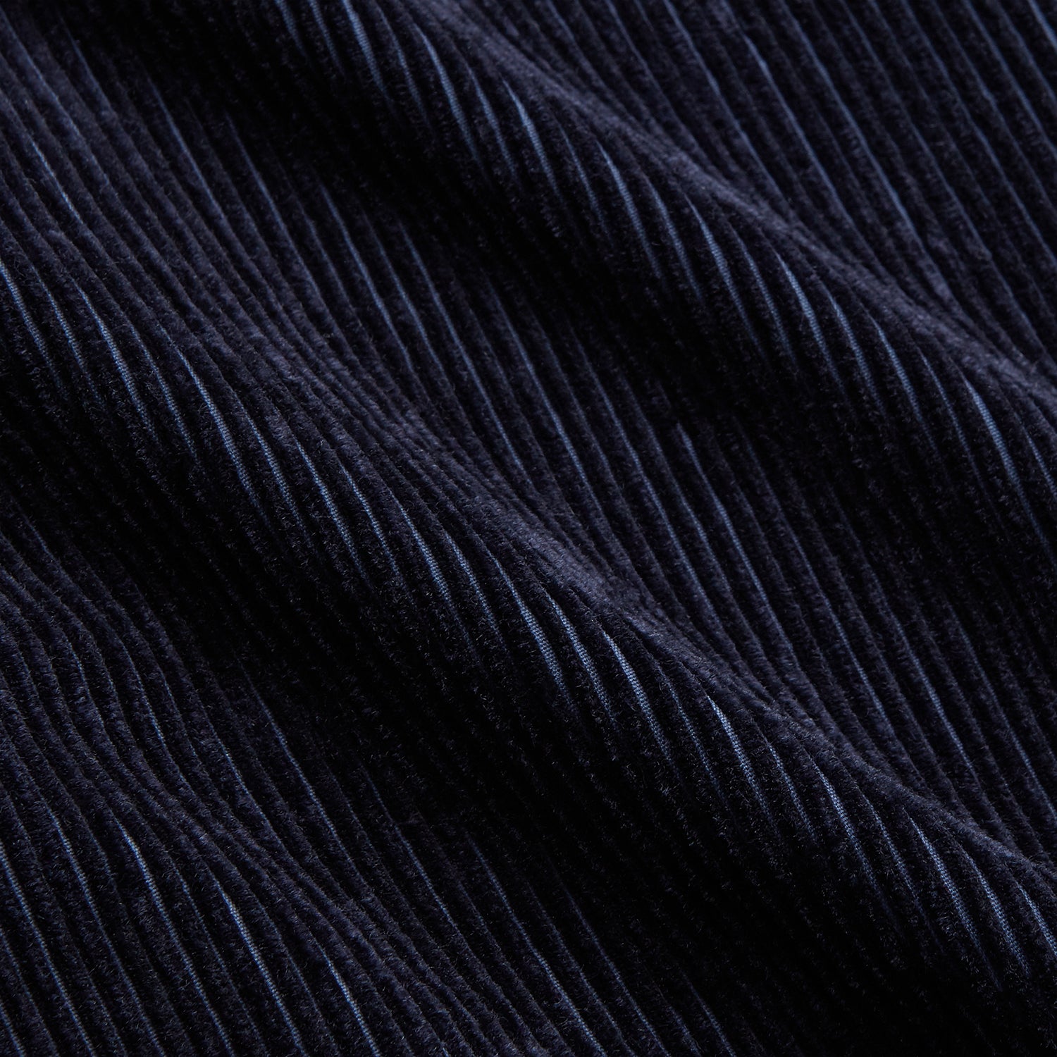 View 5 of product Navy Linen & Cotton Cord Gown