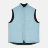View 5 of product Dark Green Anderson Reversible Gilet