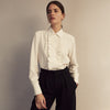View 7 of product Turnbull and The Deck Cream Silk Romantic Shirt