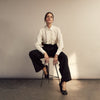 View 9 of product Turnbull and The Deck Cream Silk Romantic Shirt
