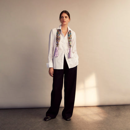 Turnbull and The Deck White Cotton Traditionalist Shirt Image 3