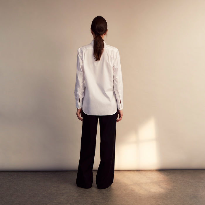 Turnbull and The Deck White Cotton Traditionalist Shirt Image 4
