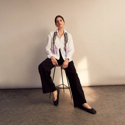 Turnbull and The Deck White Cotton Traditionalist Shirt Image 7