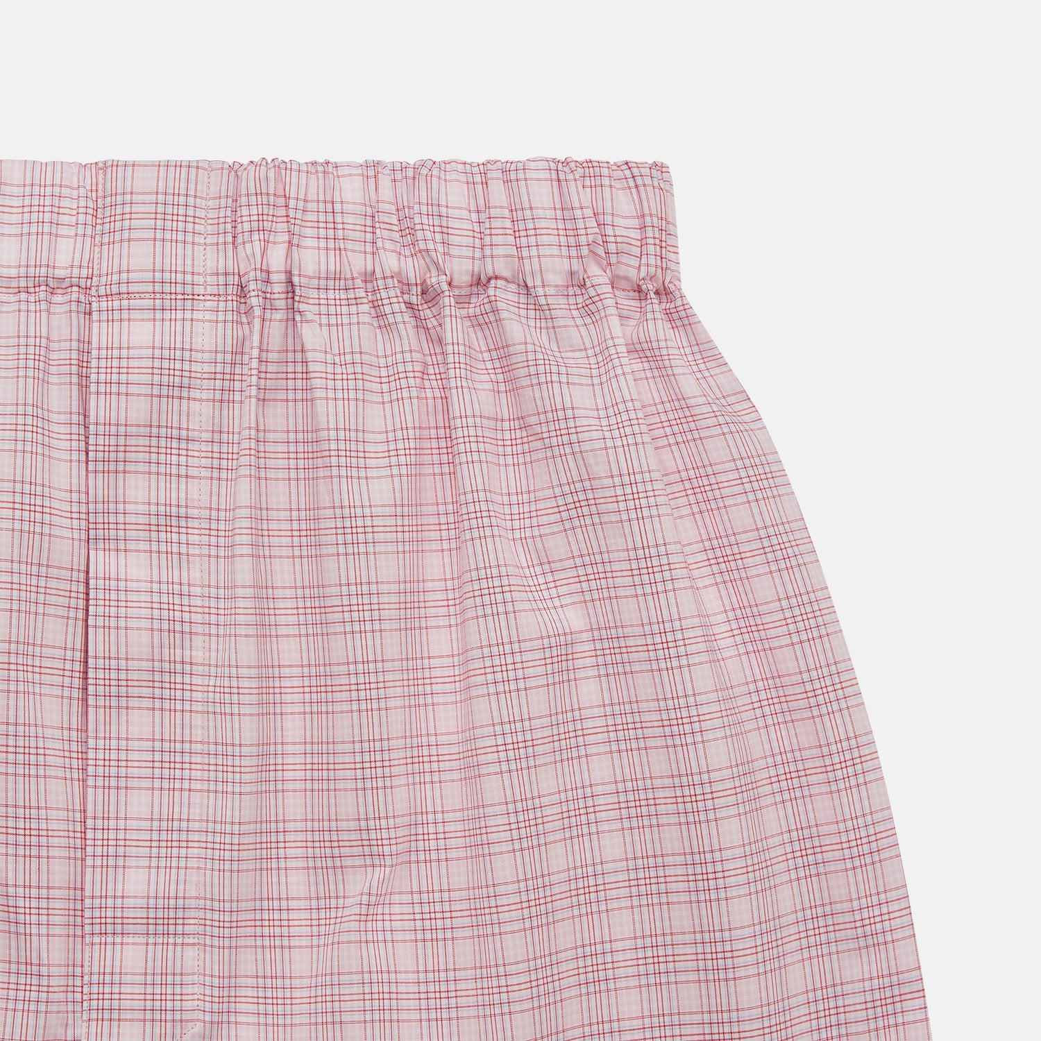 View 2 of product Pink Multi Check Cotton Godfrey Boxer Shorts
