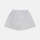 White and Blue Check Cotton Godfrey Boxer Shorts