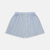 View 1 of product Pale Blue Multi Striped Cotton Godfrey Boxer Shorts