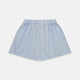 Pale Blue Multi Striped Cotton Godfrey Boxer Shorts