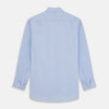 View 5 of product DR. NO Pale Blue West Indian Sea Island Cotton Shirt with DR. NO Collar and Cuff As Seen on James Bond