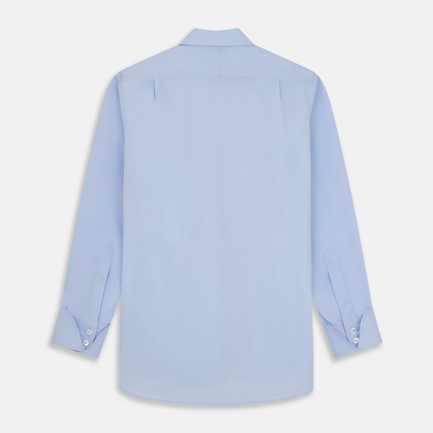 View 5 of product DR. NO Pale Blue West Indian Sea Island Cotton Shirt with DR. NO Collar and Cuff As Seen on James Bond