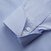 View 3 of product DR. NO Pale Blue West Indian Sea Island Cotton Shirt with DR. NO Collar and Cuff As Seen on James Bond