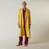 View 3 of product Ochre Linen Piped Gown