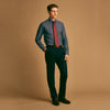 View 3 of product Red Shadow Spot Printed Silk Tie