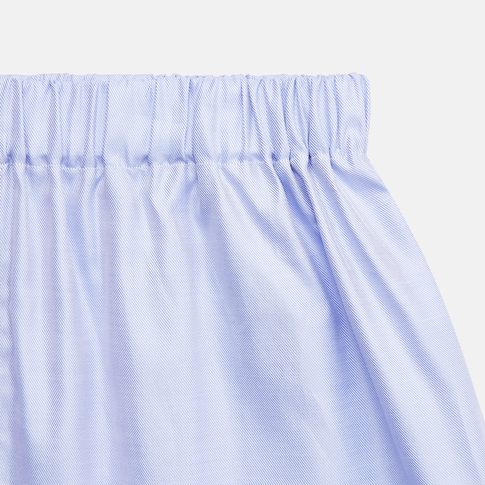 Blue Sea Island Quality Cotton Twill Boxer Shorts