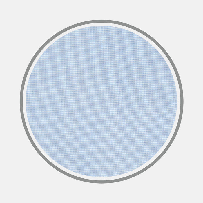 Light Blue End-on-End Cotton Fabric