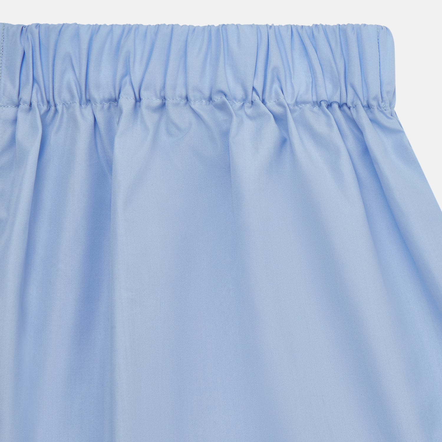 View 2 of product Blue Two-Fold 200 Cotton Boxer Shorts
