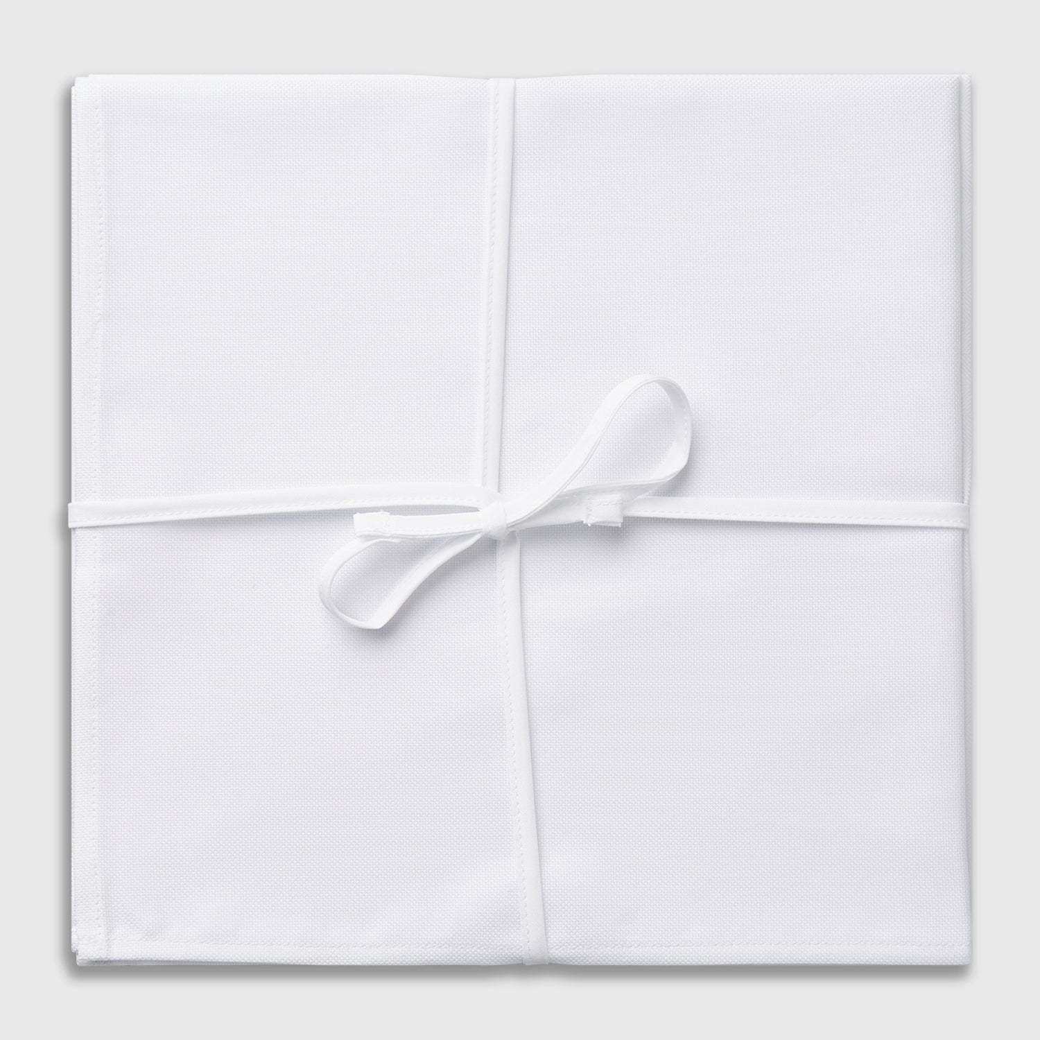 View 2 of product Plain White Cotton Handkerchiefs 3-pack