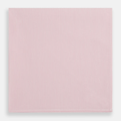 Pink Pencil Stripe Handkerchief