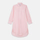 Pink Piped End-On-End Cotton Nightshirt