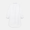 View 5 of product White Piped Cotton Nightshirt