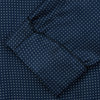 View 3 of product Navy Piped Silk Spot Gown