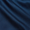 View 4 of product Navy Piped Silk Spot Gown