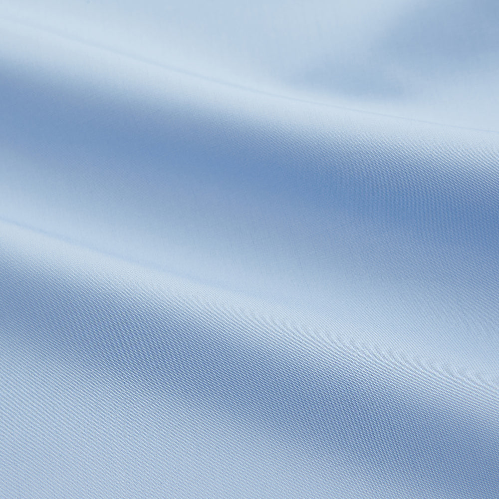 Pale Blue Organic Cotton Regular Fit Mayfair Shirt