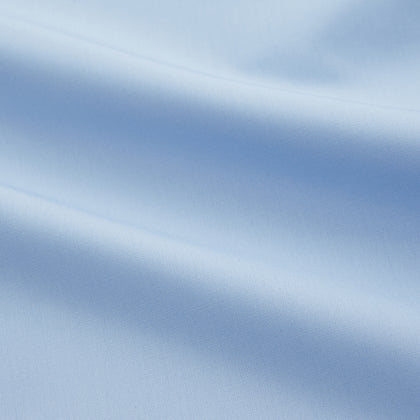 Pale Blue Organic Cotton Regular Fit Mayfair Shirt Image 3