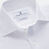View 3 of product White Organic Cotton Tailored Fit Hove Shirt