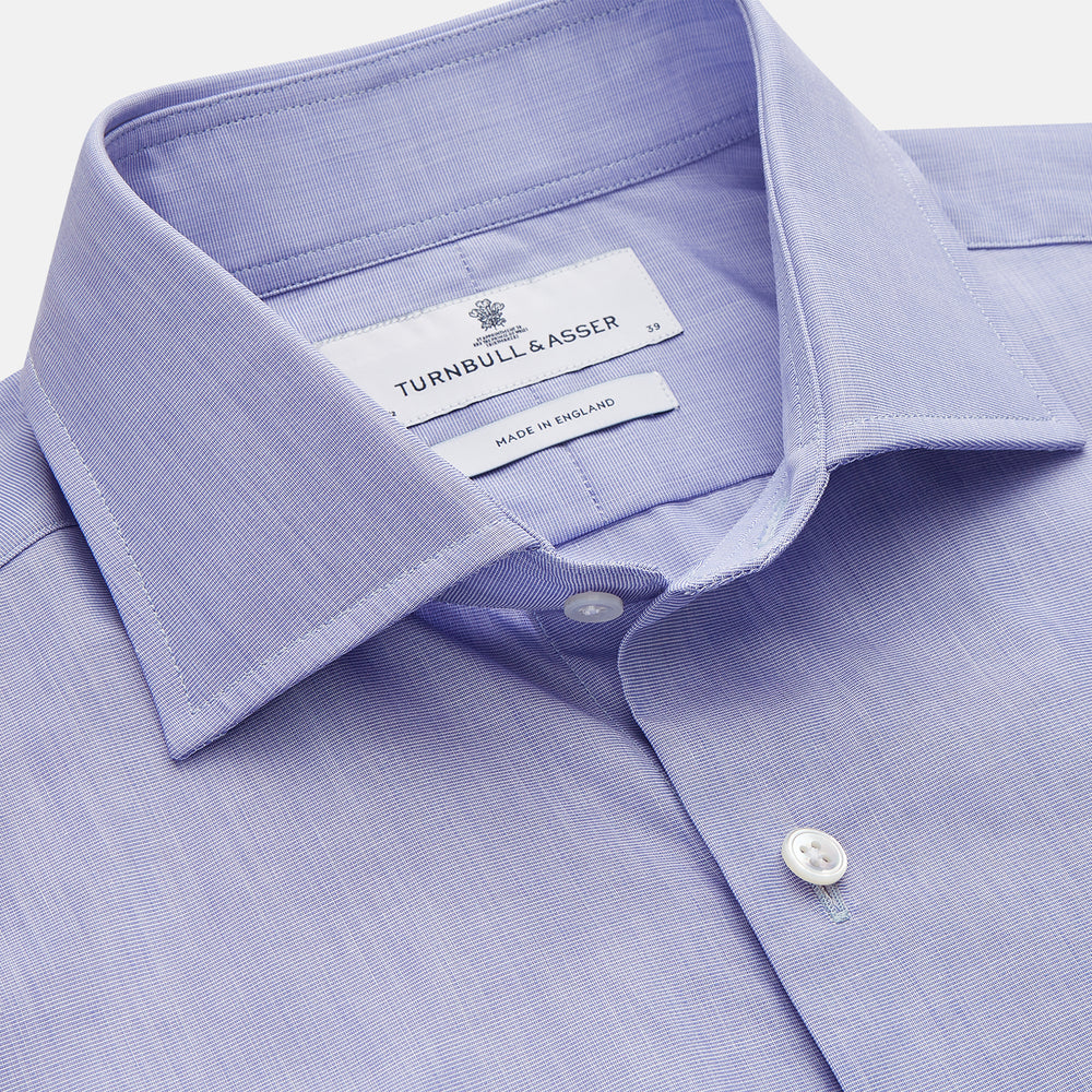 turnbull and asser dress shirt White Sea Island Quality Cotton Dress dress shirt with T&A Collar and Double Cuffs