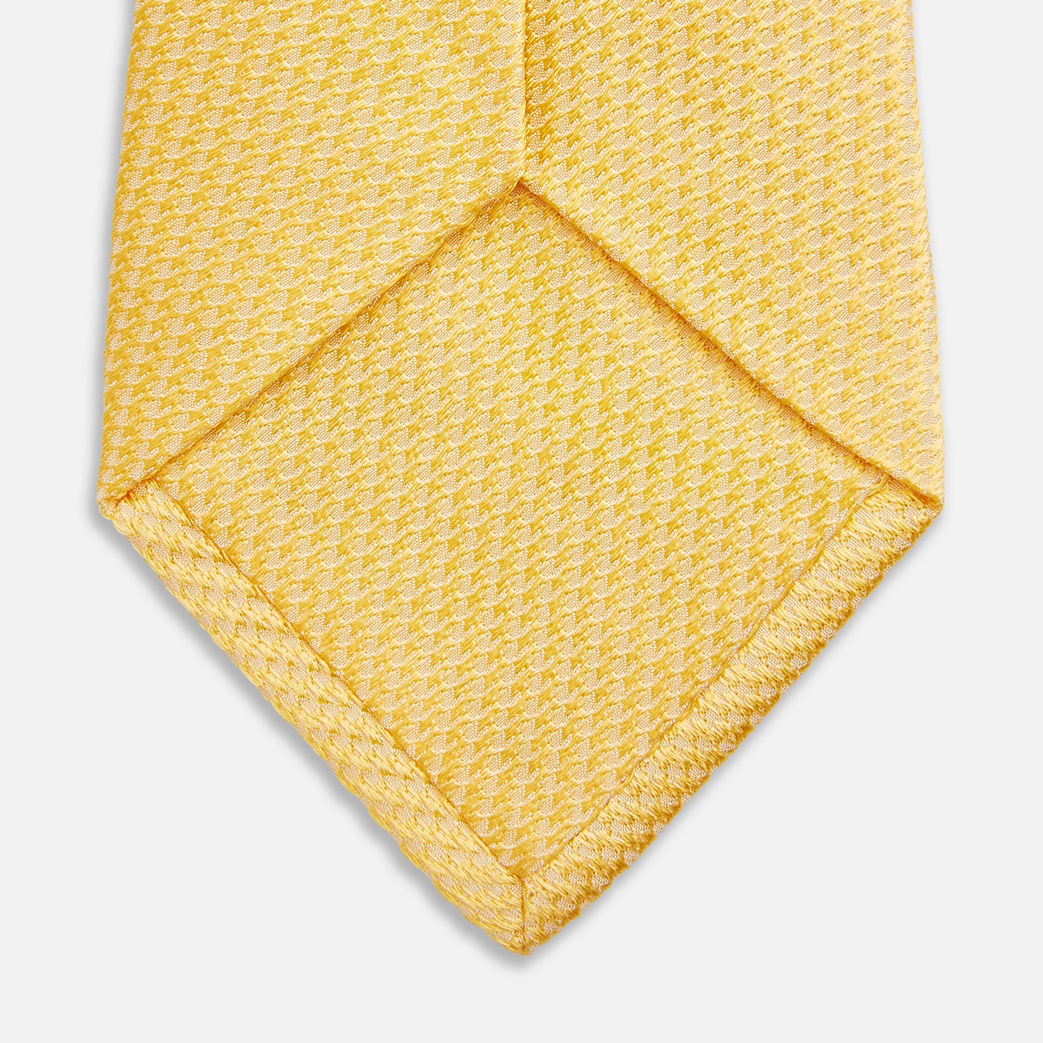 View 4 of product Yellow Lace Silk Tie