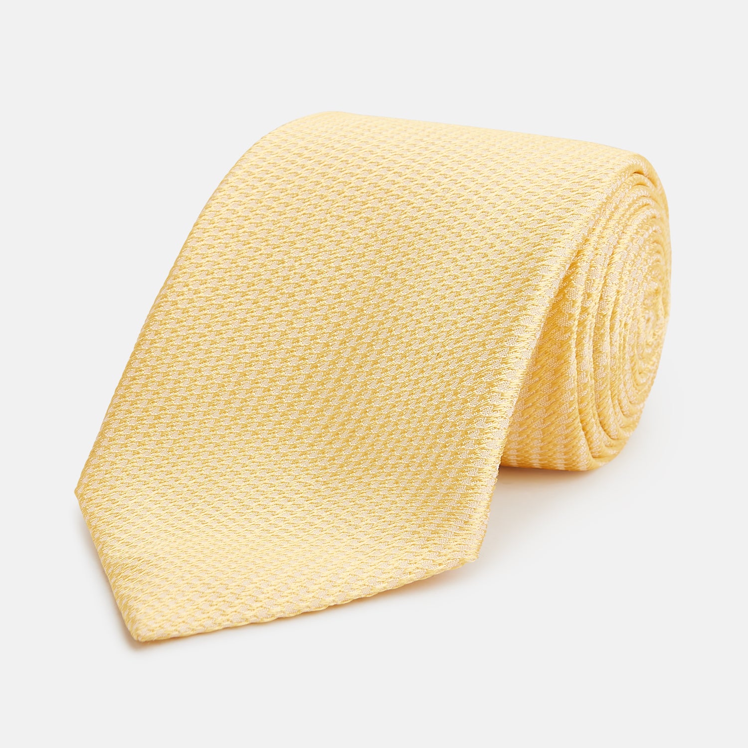 View 1 of product Yellow Lace Silk Tie