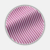 Purple & White Stripe Cotton Fabric