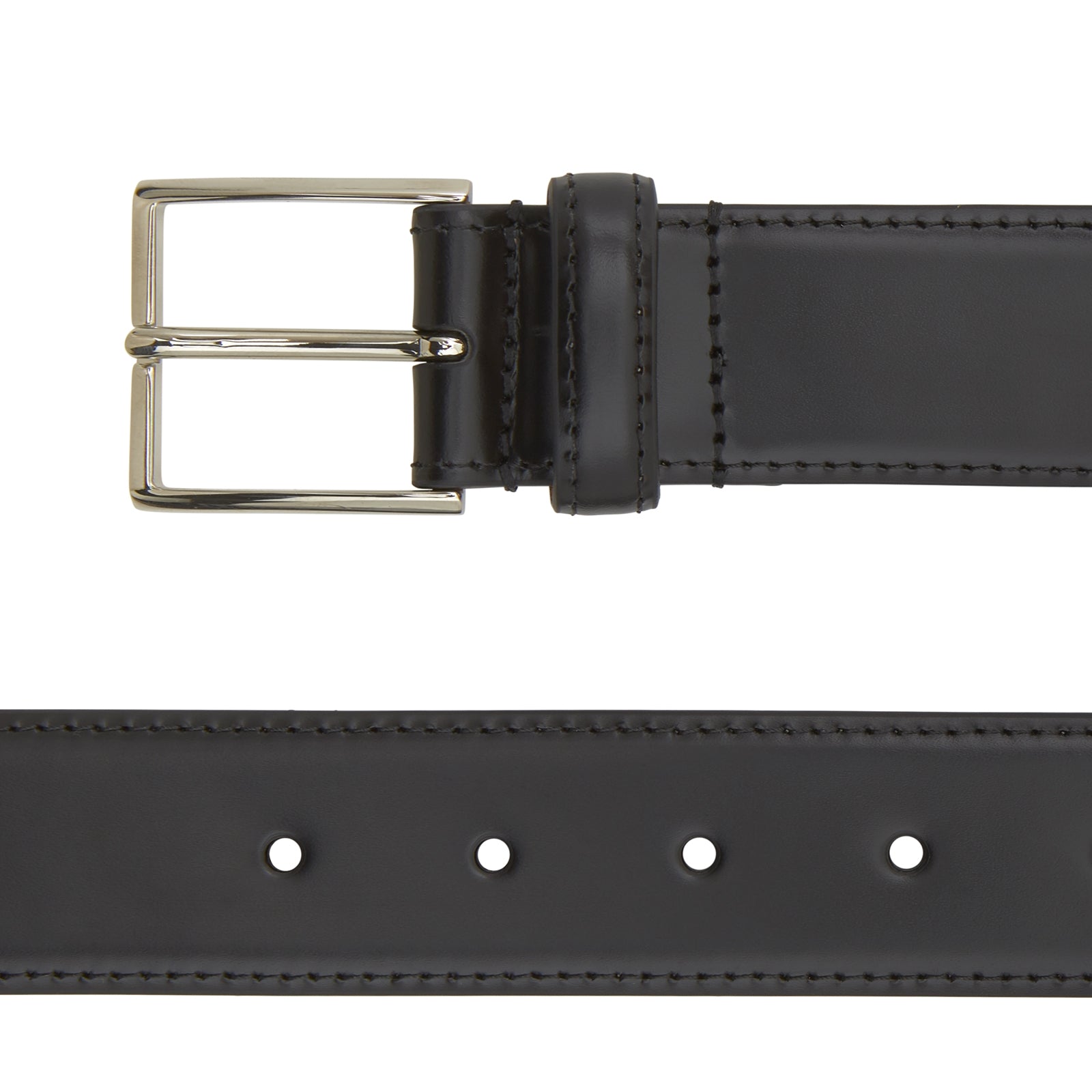 View 2 of product Black Nubuck Leather Evening Belt
