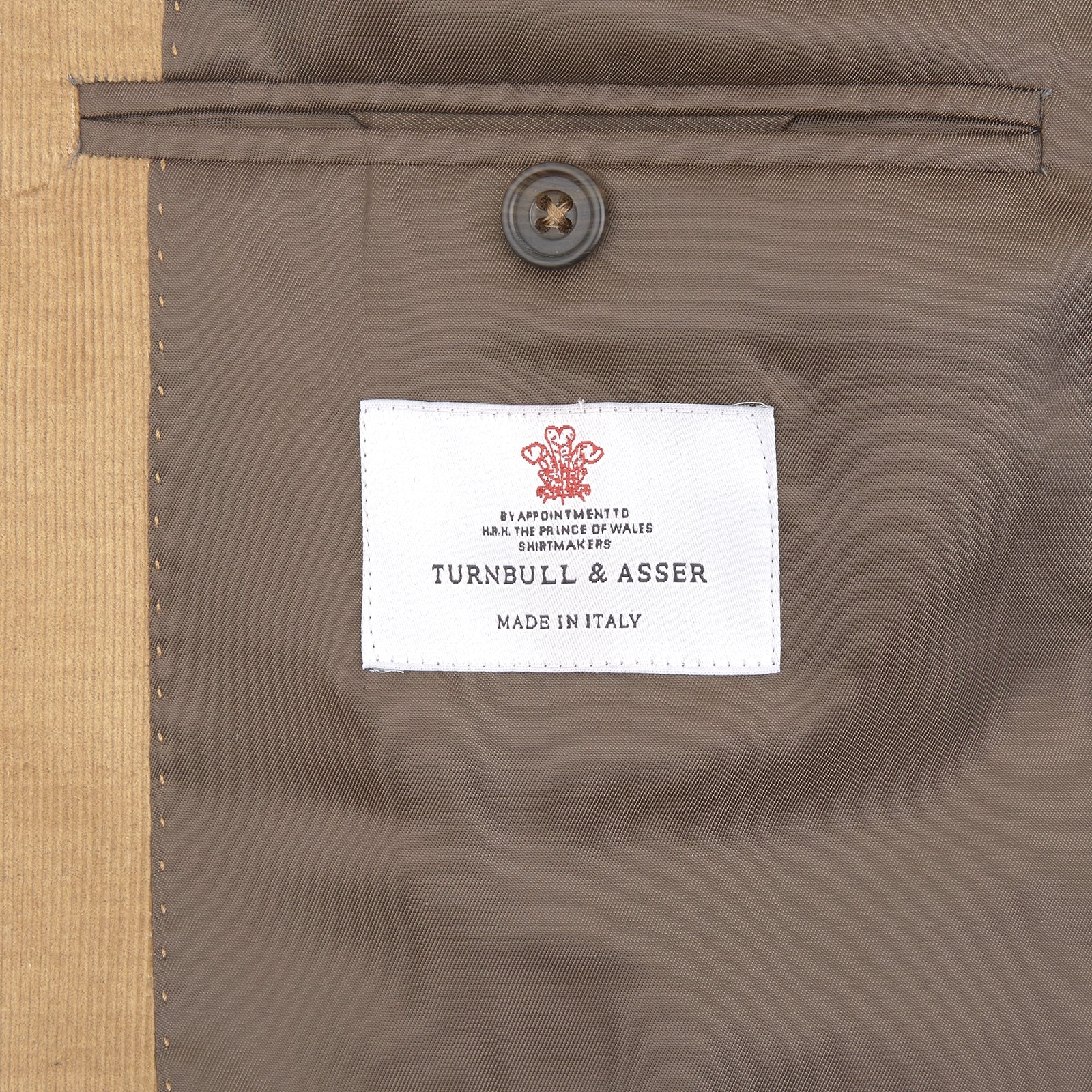 View 2 of product Camel Cotton Cashmere Corduroy Jacket