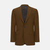View 1 of product Tobacco Plainweave Cashmere Jacket