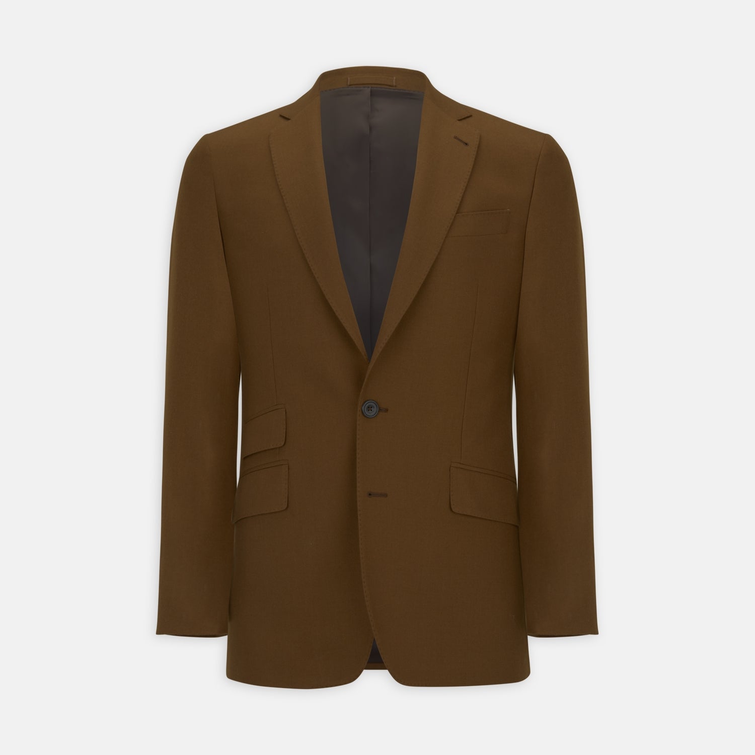 View 1 of product Tobacco Plainweave Cashmere Jacket