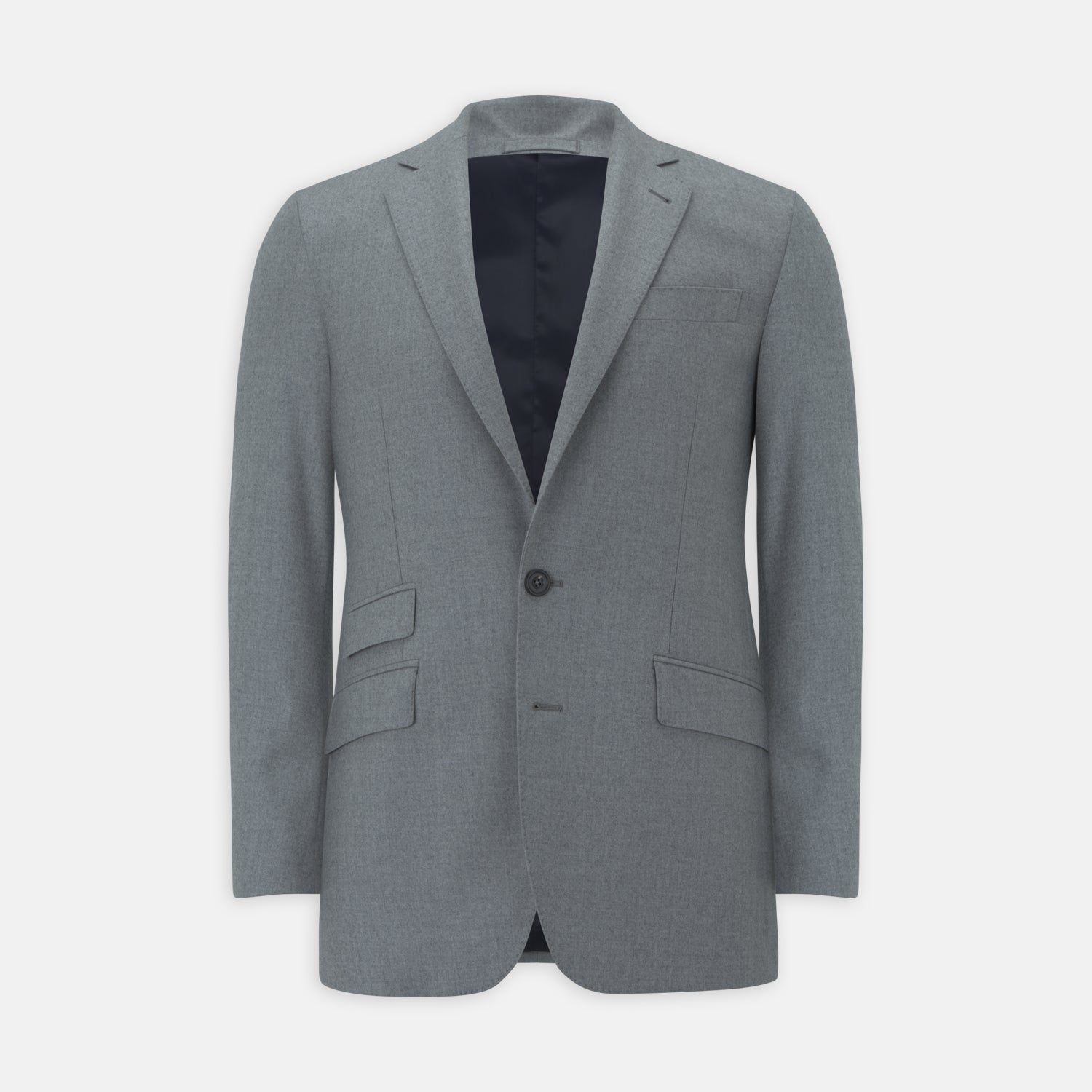 View 1 of product Dove Grey Escorial Lightweight Wool Jacket