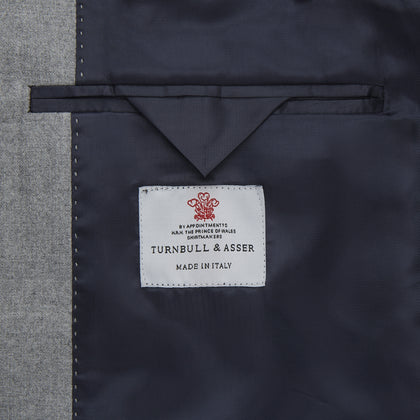 Dove Grey Escorial Lightweight Wool Jacket Image 1