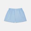 Plain Light Blue Cotton Boxer Shorts