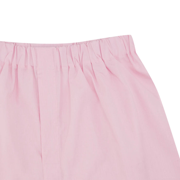 Pink End-On-End Cotton Boxer Shorts Image 1