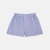 View 1 of product Blue Bengal Stripe Cotton Boxer Shorts