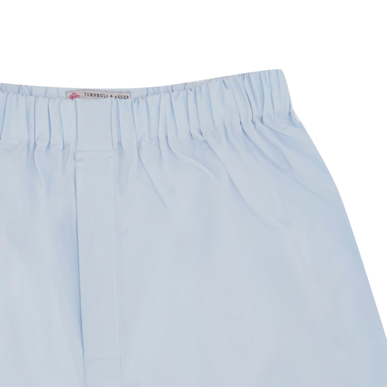 View 2 of product Light Blue Sea Island Quality Cotton Boxer Shorts