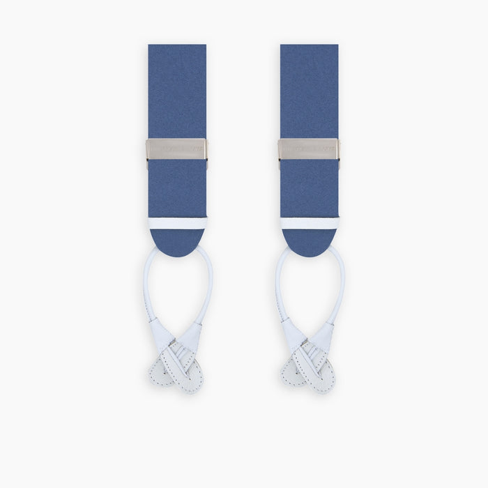 Blue Adjustable Felt Braces Image 2