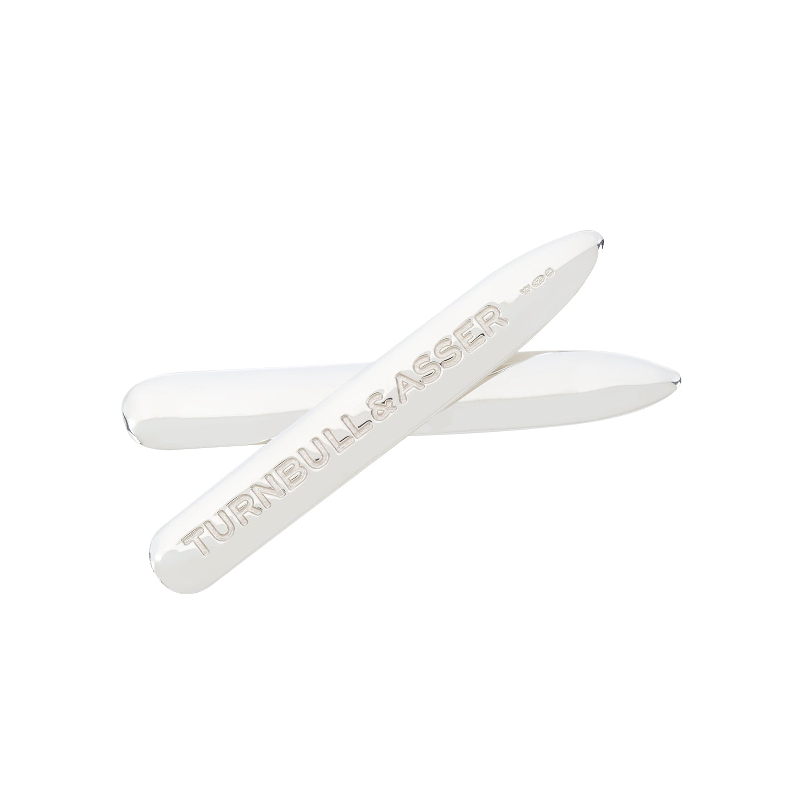 View 2 of product Short Sterling Silver Collar Stays
