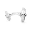 View 4 of product Smoke Sterling Silver Mother-of-Pearl Button Cufflinks