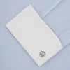 View 6 of product The Great Gatsby Cotton Shirt with White Collar and Double Cuffs