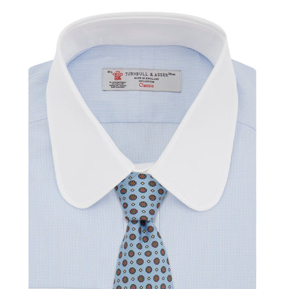The Great Gatsby Cotton Shirt with White Collar and Double Cuffs Image 3