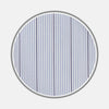 Blue and Navy Fine Stripe Cotton Fabric